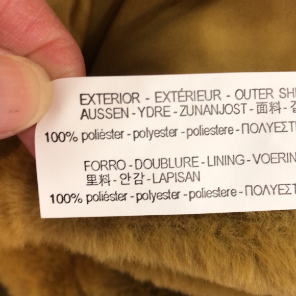 NWT Zara Fuzzy Jacket. - Picture 4 of 5